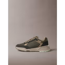 Calvin Klein Dad Sneakers chunky in camoscio - Vista aggiuntiva 6