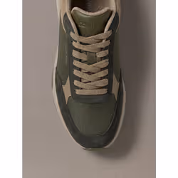 Calvin Klein Dad Sneakers chunky in camoscio - Vista aggiuntiva 4
