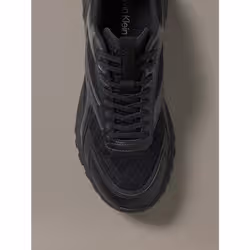 Calvin Klein Sneakers runner metallizzate in maglia - Vista aggiuntiva 4