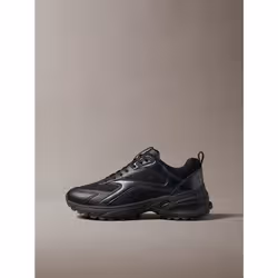 Calvin Klein Sneakers runner metallizzate in maglia - Vista aggiuntiva 6