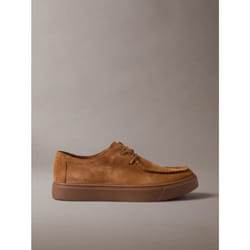 Calvin Klein Scarpe stringate ibride in camoscio con suola cupsole