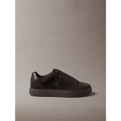 Calvin Klein CK Baseline - Sneakers in camoscio con logo