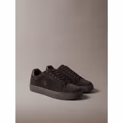 Calvin Klein CK Baseline - Sneakers in camoscio con logo - Vista aggiuntiva 2