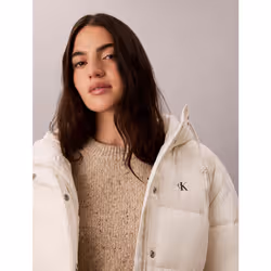 Calvin Klein Piumino con cappuccio lucido - Vista aggiuntiva 3
