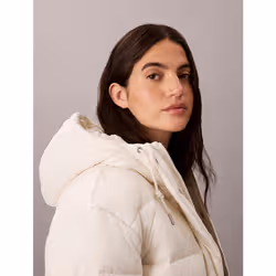 Calvin Klein Piumino con cappuccio lucido - Vista aggiuntiva 5