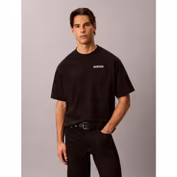 Calvin Klein T-shirt relaxed con grafica Calvins Or Nothing - Vista aggiuntiva 4