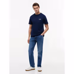 Tommy Hilfiger MW0MW44258DCC Maglietta Girocollo Cotone - Vista aggiuntiva 2