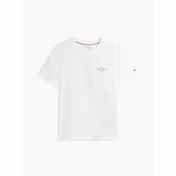 Tommy Hilfiger MW0MW44258YBR Maglietta Girocollo Cotone - Vista aggiuntiva 5
