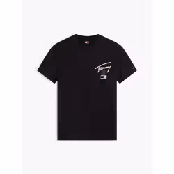 Tommy Hilfiger DM0DM23253BDS Maglietta Girocollo Cotone - Vista aggiuntiva 5