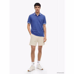 Tommy Hilfiger DM0DM22700C6Q Collo Polo Cotone - Vista aggiuntiva 2