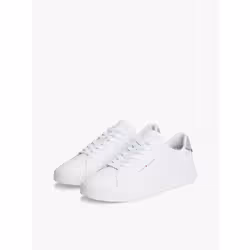 Tommy Hilfiger 8721386405167 sneaker alla moda Maschio Bianco, Grigio - Vista aggiuntiva 2