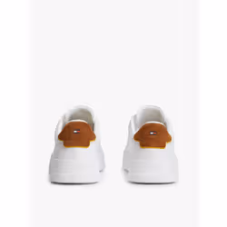 Tommy Hilfiger 8721386407611 sneaker alla moda Maschio Bianco, Marrone - Vista aggiuntiva 4