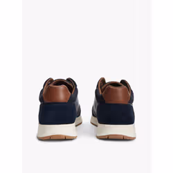 Tommy Hilfiger 8721386408878 sneaker alla moda Maschio Blu marino, Blu - Vista aggiuntiva 4