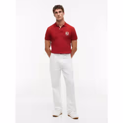 Tommy Hilfiger 8721386433832 sneaker alla moda Maschio Bianco, Rosso - Vista aggiuntiva 8
