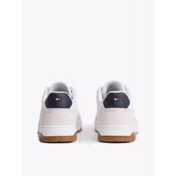 Tommy Hilfiger 8721386434020 sneaker alla moda Maschio Bianco, Rosso - Vista aggiuntiva 4