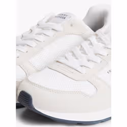 Tommy Hilfiger 8721386435973 sneaker alla moda Maschio Bianco, Rosso - Vista aggiuntiva 6