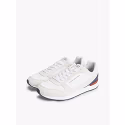 Tommy Hilfiger 8721386436086 sneaker alla moda Maschio Bianco, Rosso - Vista aggiuntiva 2
