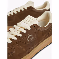 Tommy Hilfiger 8721386440618 sneaker alla moda Maschio Marrone - Vista aggiuntiva 6