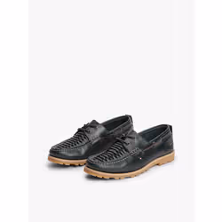 Tommy Hilfiger FM0FM05892DW5 Scarpe da barca Maschio Blu marino - Vista aggiuntiva 2