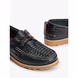 Tommy Hilfiger FM0FM05892DW5 Scarpe da barca Maschio Blu marino - Vista aggiuntiva 6
