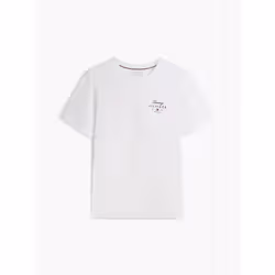 Tommy Hilfiger MW0MW43224YBR Maglietta Girocollo Cotone - Vista aggiuntiva 5
