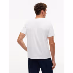 Tommy Hilfiger MW0MW43224YBR Maglietta Girocollo Cotone - Vista aggiuntiva 4