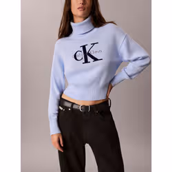 Calvin Klein Maglione a collo alto monologo - Vista aggiuntiva 5