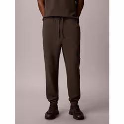Calvin Klein Pantaloni da tuta cargo in spugna di cotone - Vista aggiuntiva 3