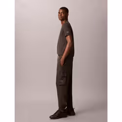 Calvin Klein Pantaloni da tuta cargo in spugna di cotone - Vista aggiuntiva 2