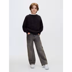 Calvin Klein Maglione bambino in maglia con logo