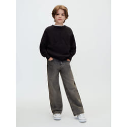 Calvin Klein Maglione bambino in maglia con logo