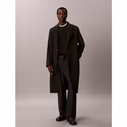 Calvin Klein Maglione classico in cotone con monogramma - Vista aggiuntiva 2