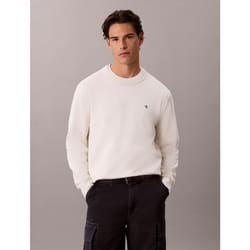 Calvin Klein Maglione classico in cotone con monogramma