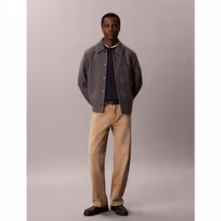 Calvin Klein Maglione classico in cotone con monogramma - Vista aggiuntiva 2