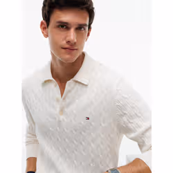 Tommy Hilfiger MW0MW41955Z00 Polo Collo Polo Cotone - Vista aggiuntiva 3