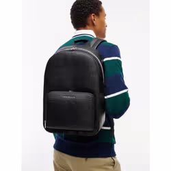 Tommy Hilfiger AM0AM14686BDS zaino Nero Poliuretano (PU) - Vista aggiuntiva 2