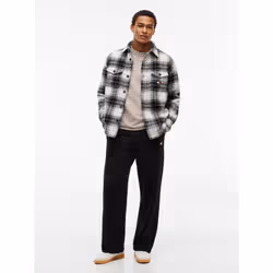 Tommy Hilfiger DM0DM23729BDS Maschio Nero Cotone, Poliestere - Vista aggiuntiva 2