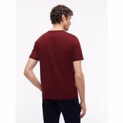 Tommy Hilfiger MW0MW39995VLP Maglietta Girocollo Cotone - Vista aggiuntiva 4