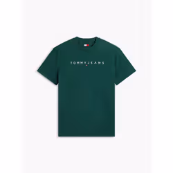 Tommy Hilfiger DM0DM20744MBM Maglietta Girocollo Cotone - Vista aggiuntiva 5
