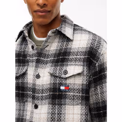 Tommy Hilfiger DM0DM236160ME Sovracamicia Colletto semi-aperto Poliestere - Vista aggiuntiva 3