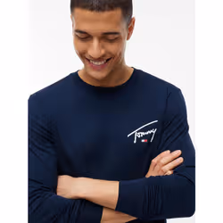 Tommy Hilfiger DM0DM23546C1G Maglietta Girocollo Cotone - Vista aggiuntiva 3
