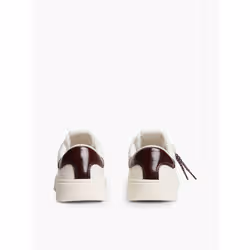 Tommy Hilfiger 8721441649581 sneaker alla moda Femmina Avorio, Borgogna - Vista aggiuntiva 4