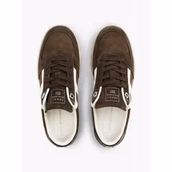 Tommy Hilfiger 8721441657975 sneaker alla moda Femmina Marrone, Crema - Vista aggiuntiva 3