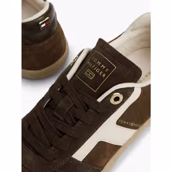 Tommy Hilfiger 8721441657975 sneaker alla moda Femmina Marrone, Crema - Vista aggiuntiva 6