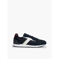 Tommy Hilfiger 8721441756012 sneaker alla moda Maschio Bianco, Rosso