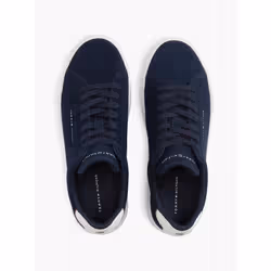 Tommy Hilfiger 8721482043416 sneaker alla moda Maschio Bianco, Rosso - Vista aggiuntiva 3