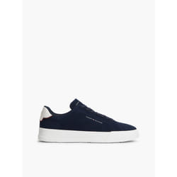 Tommy Hilfiger 8721482043461 sneaker alla moda Maschio Bianco, Rosso