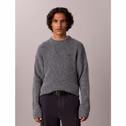 Calvin Klein Maglione a costine in cotone - Vista aggiuntiva 3