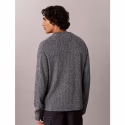 Calvin Klein Maglione a costine in cotone - Vista aggiuntiva 5