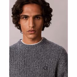 Calvin Klein Maglione a costine in cotone - Vista aggiuntiva 6